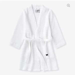 Slowtide White Guild Waffle Bath Robe Sz S / M